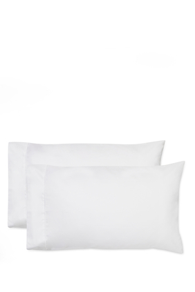 Supima Cotton & Silk Standard Pillowcases, Set of 2